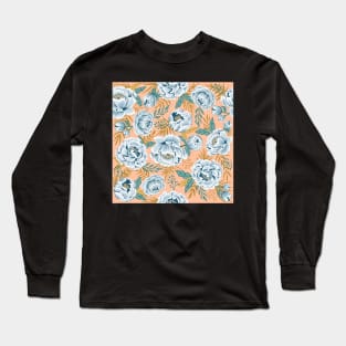 Vintage Peonies Long Sleeve T-Shirt